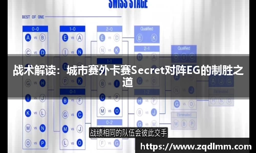 战术解读：城市赛外卡赛Secret对阵EG的制胜之道
